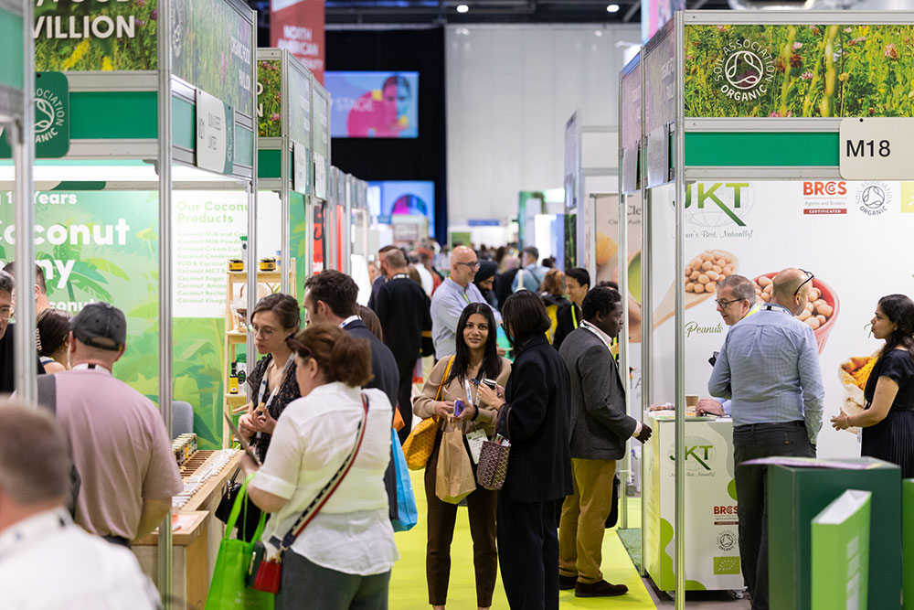 stands at Natural & Organic Products Expo 2025