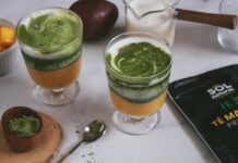 Receta: Mango matcha latte receta Mango matcha latte