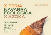 Fira Navarra Ecològica celebra la desena edició del 12 al 14 de setembre X Feria Navarra Ecológica
