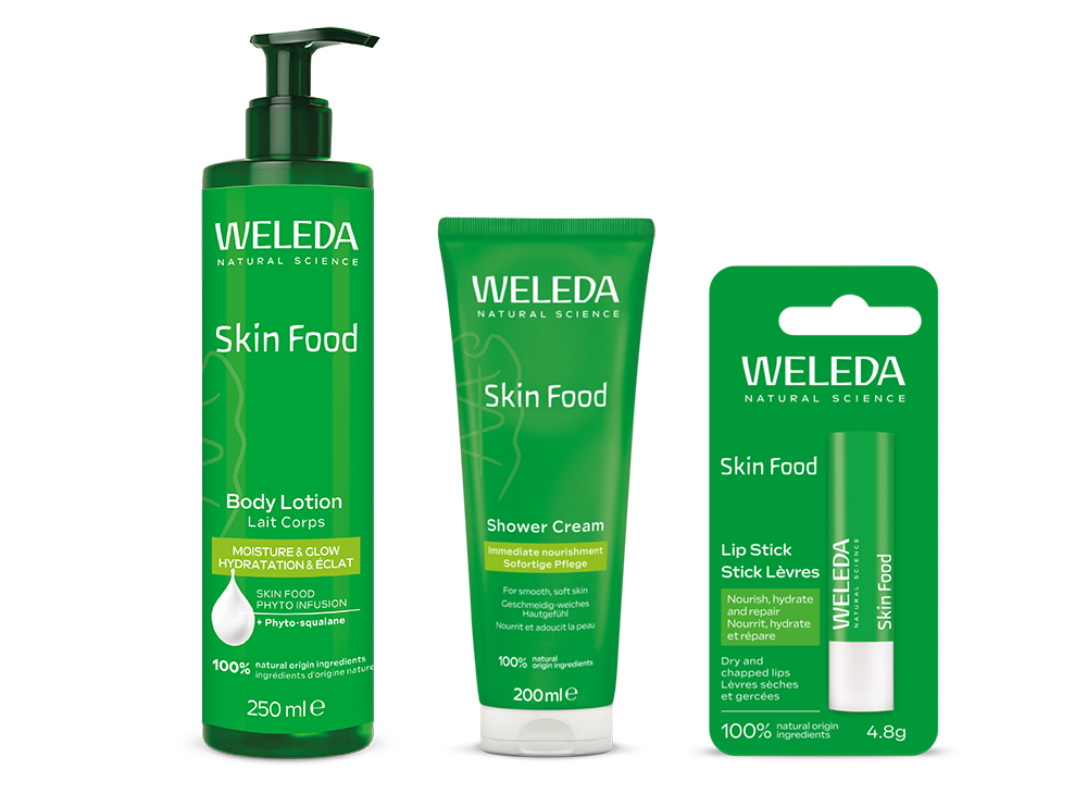 skin food weleda