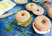 Receta: Bagels proteicos sin gluten receta de bagels proteicos sin gluten