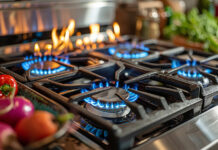 ¿Cuáles son los tipos de cocina que menos contaminan en 2025? cocina a gas