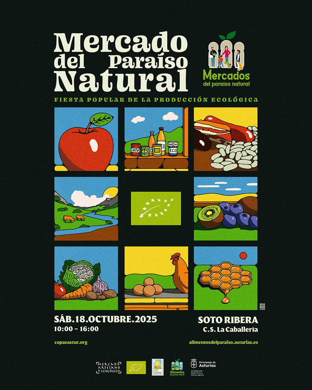 mercado del paraiso natural en asturias