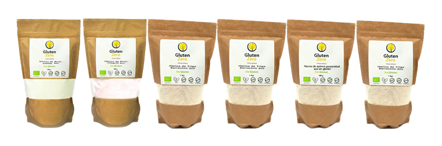 farines gluten zero