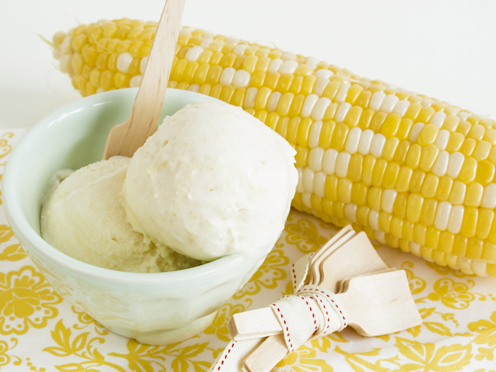 helado de maíz