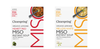 Clearspring Relaunches Two Instant Miso Soups Now 100% Organic with Improved Recipes Clearspring Two Instant Miso Soups