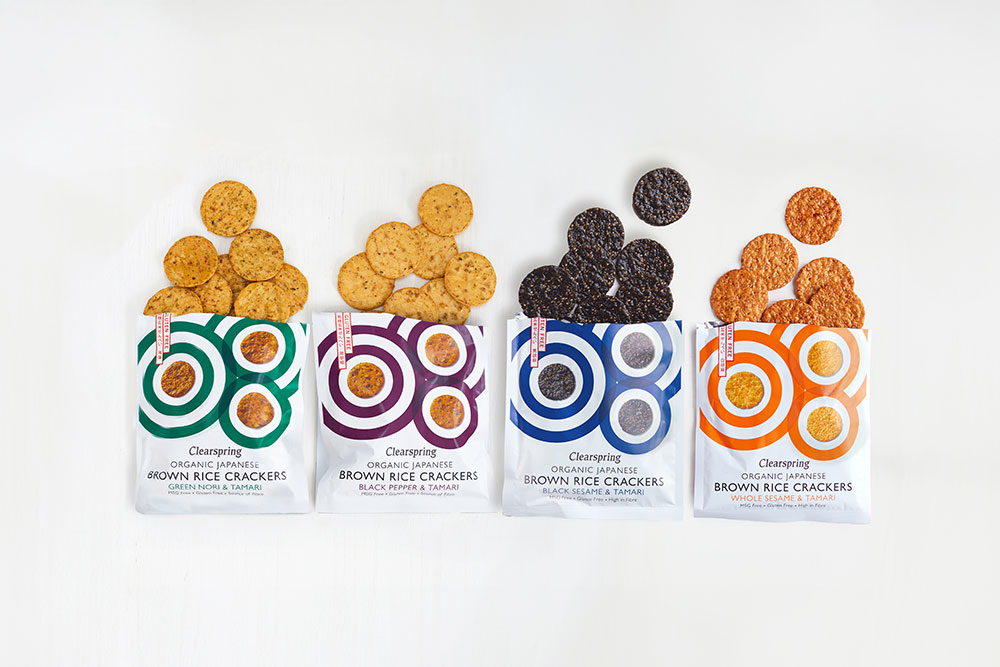 Clearspring Organic Japanese Brown Rice Crackers