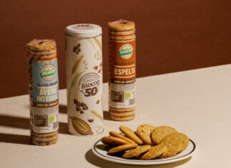 Biocop conmemora su 50 aniversario con la edición limitada de una lata de galletas Biocop lata 50 aniversario