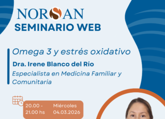 «Omega 3 y estrés oxidativo», el nuevo webinar de NORSAN para profesionales webinar norsan
