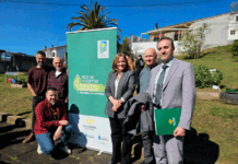 El huerto escolar ecológico, protagonista de una jornada de hermanamiento en Grado/Grau COPAE