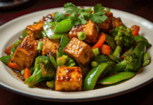 Receptes ecoexprés en menys de 30 minuts tofu-con-verduras
