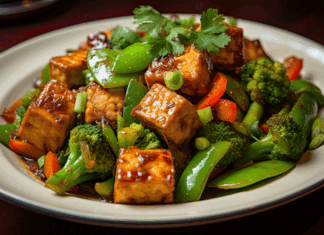 Receptes ecoexprés en menys de 30 minuts tofu-con-verduras