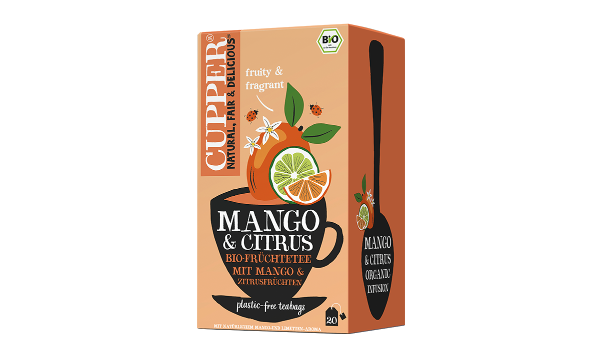 Infusión Mango Citrus, de Cupper