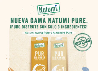 Natumi lanza la nueva gama Pure y suma el matcha a sus bebidas vegetales Natumi Pur