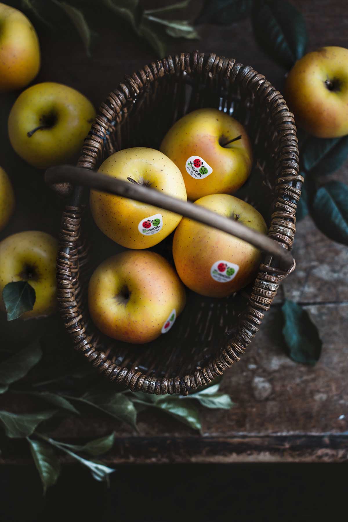 Manzana variedad Golden