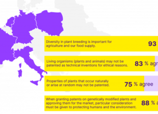80 percent of European citizens say NO to patents on seeds