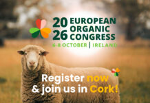 Destí: Cork! Inscriu-te avui mateix al Congrés Europeu de Producció Ecològica 2026 EOC2026_website