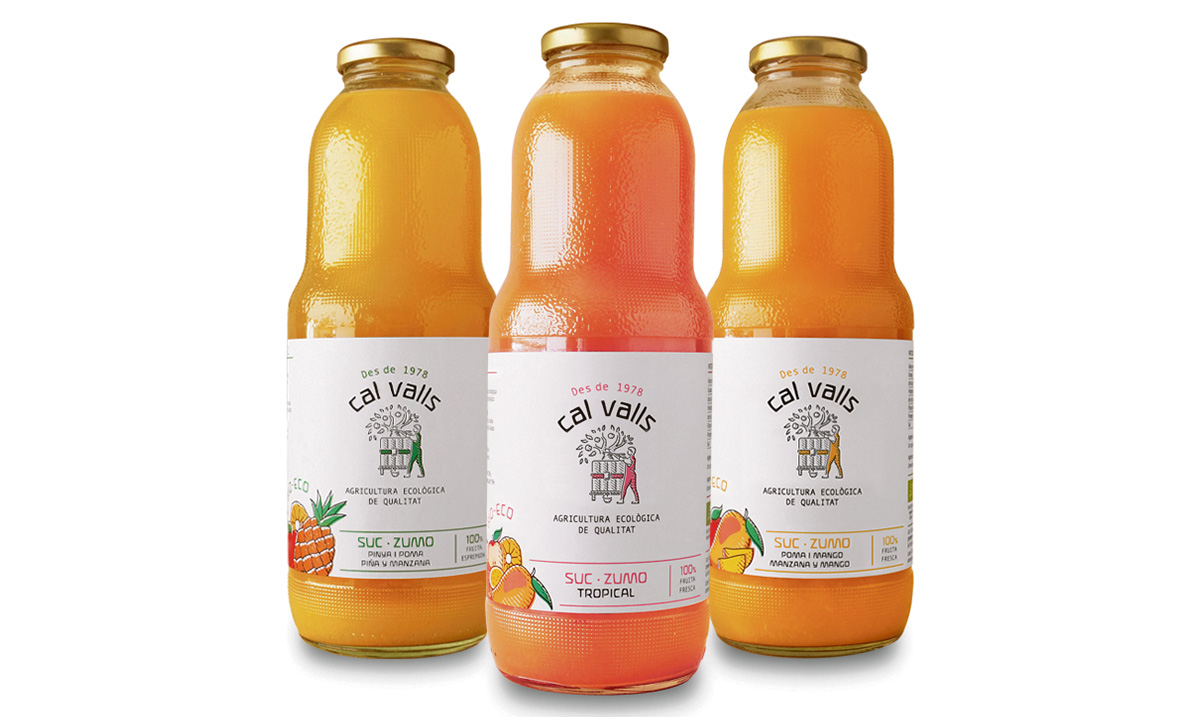 Zumos de fruta, de Cal Valls