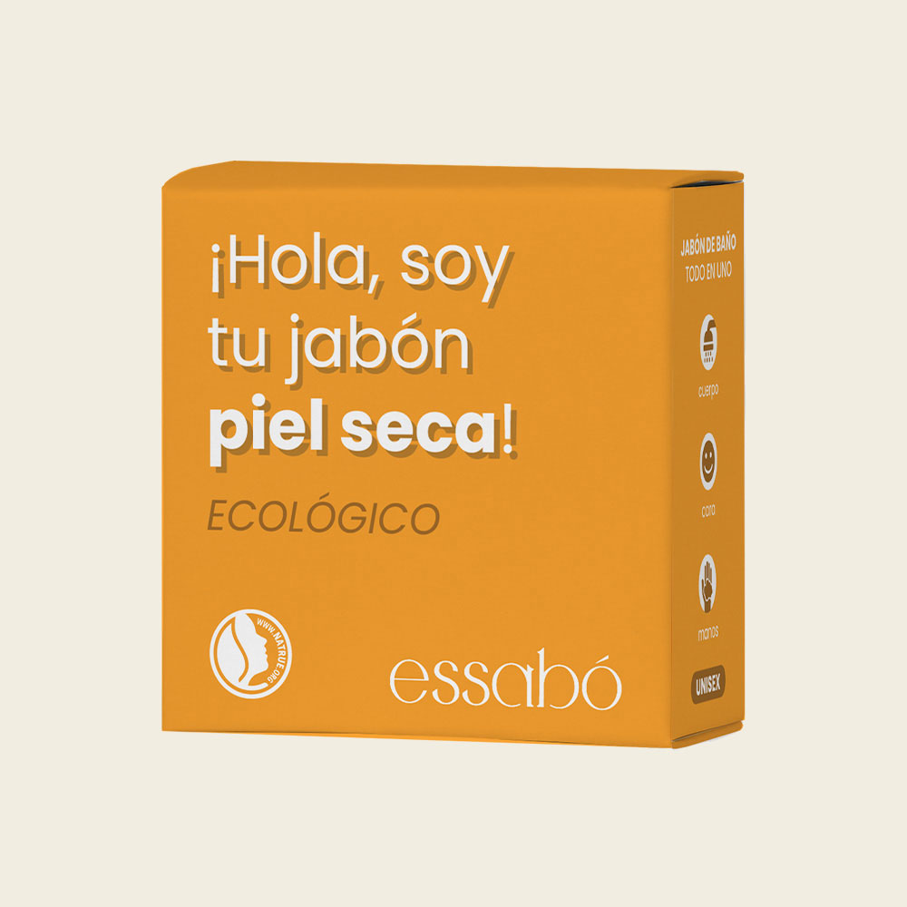 Jabón para piel seca ecológico, de Essabó