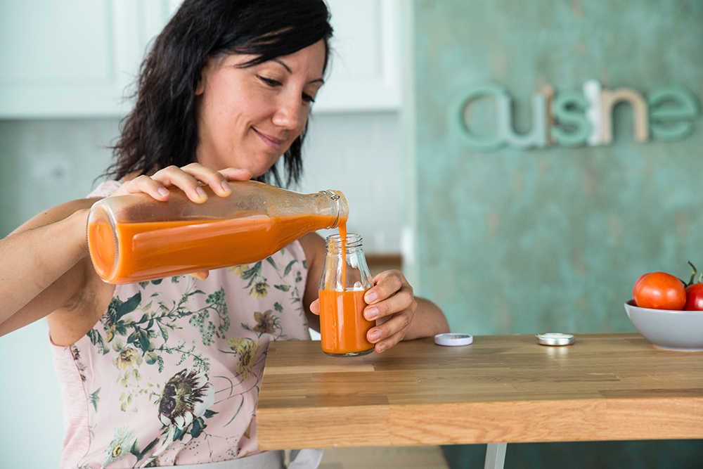 Gazpacho ecológico, imprescindible en verano