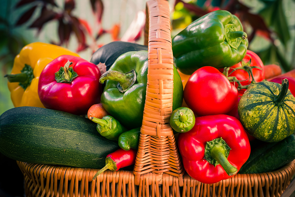 Colorful vegetables