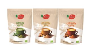 La pausa perfecta existe: latte ecológico con mini cookies de trigo sarraceno Variedades de Latte, de El Granero
