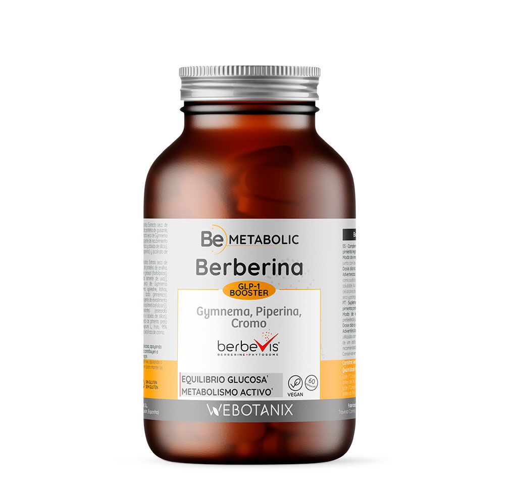 Berberina Be Metabolic, de WeBotanix
