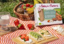 Biocop amplía la gama de crackers ecológicos de Le Pain des Fleurs con una nueva referencia de almendra Le Pain des Fleurs Biocop