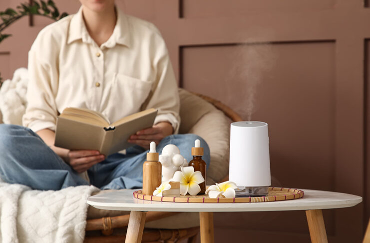 Aceites esenciales para recuperar el equilibrio después de las vacaciones Aroma diffuser