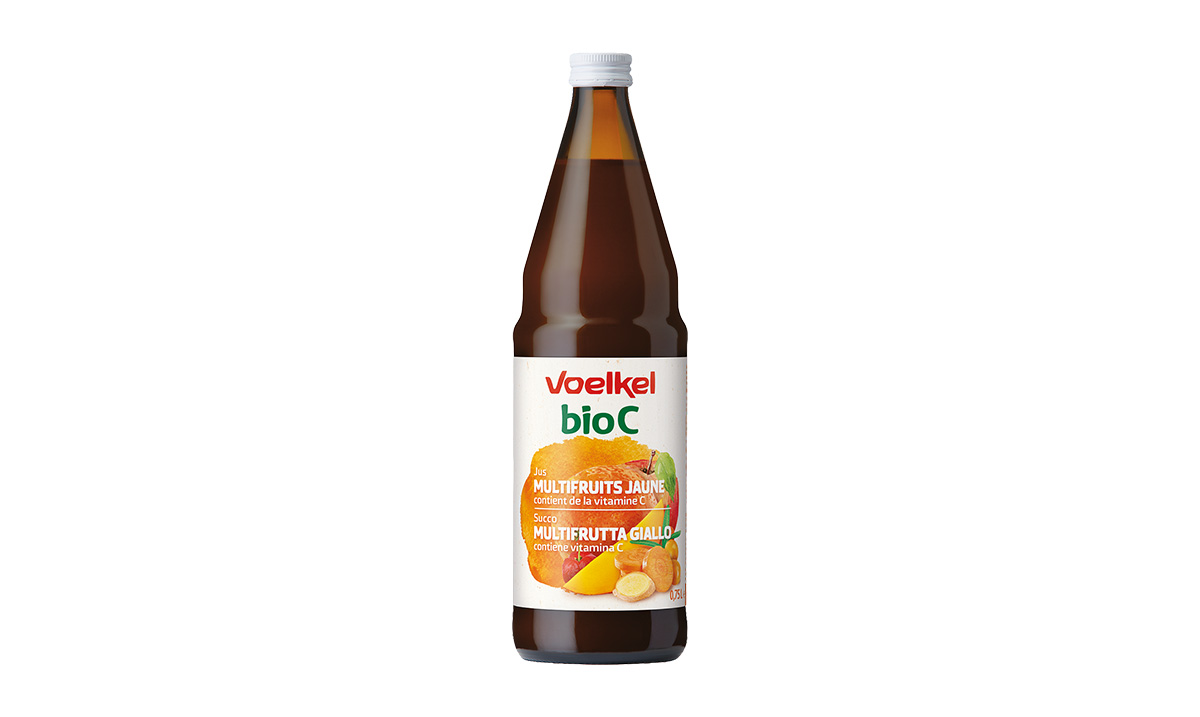 BioC zumo multifruta vitamina C&A, de Voelkel