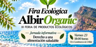 III Feria Ecológica Albir Organic: 18 productores ecológicos y actividades gratuitas Cartel Albir Organic