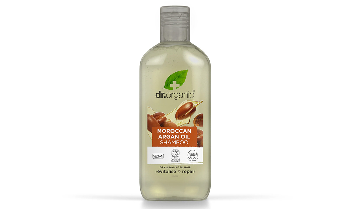 Champú de argán, de Dr. Organic