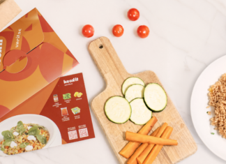 Veritas lanza Kookit, un servicio de recetas con ingredientes ecológicos para cocinar en 15 minutos Kookit