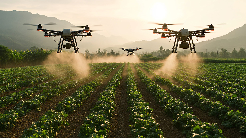 drones agricultores