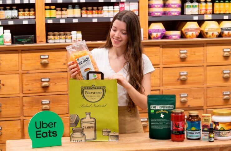 Uber Eats y Herbolario Navarro se alían para llevar productos ecológicos a domicilio en toda España Uber eats